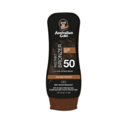 SPF 50 LOTION WITH BRONZER